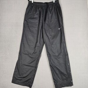 Nike Rain Pants Mens XL Black Storm Fit Golf Waterproof Ankle Snap
